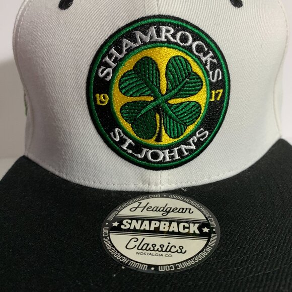 Headgear Classics Hat Goon Ross The Boss Rhea Shamrock St. John's Snapback Cap - Picture 2 of 8